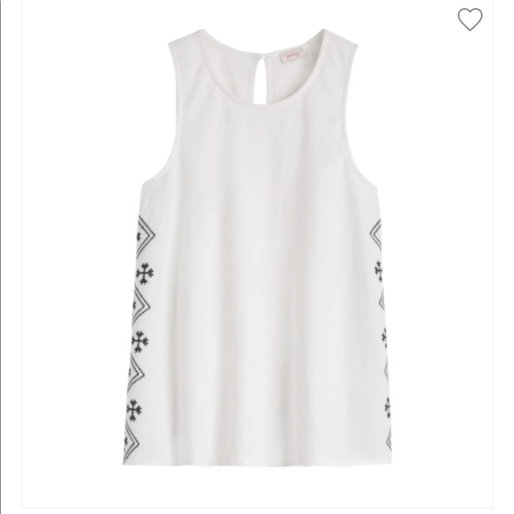 Pixley Albertsons Embroidery Detail Top